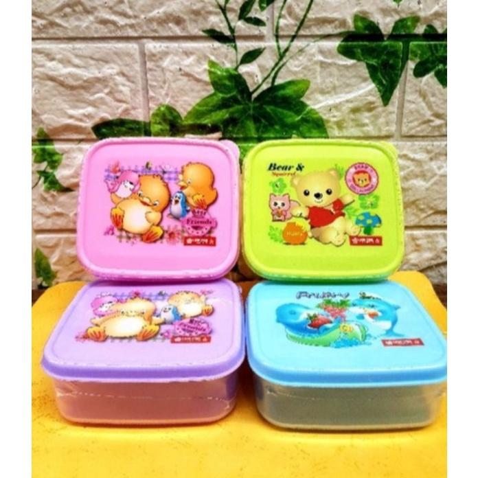 Box Makan LION STAR Lunch Box Tempat Penyimpanan Makanan Kotak Bekal Nasi Misting