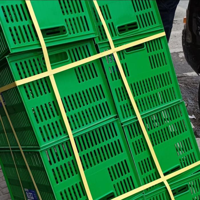 Container Keranjang Industri Serbaguna 2278 Green Leaf / Keranjang Tbk