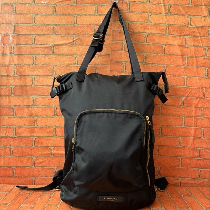 TAS RANSEL PRIA TIMBUK 2 SAN FRANCISCO NILON HITAM SECOND BRANDED