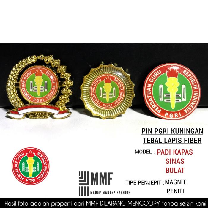 Pin PGRI Terbaru Pin PGRI Murah Lencana Pin PGRI Pin PGRI Magnet Pin PGRI Peniti - PIN PGRI