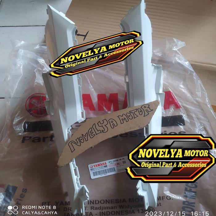 COVER BODY TENGAH BAWAH JOK MXKING MX KING PUTIH ORI 2PV-F842M-00-PE L1