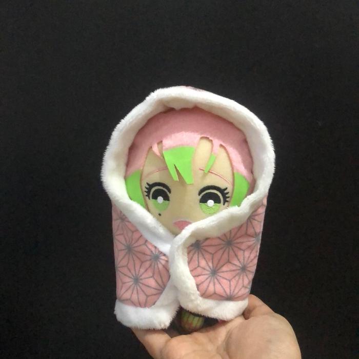 Keychaib kimetsu no yaiba demon slayer mitsuri kanroji plushie