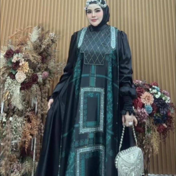 Ready Gamis set Auter Scraft By UCL SYARI