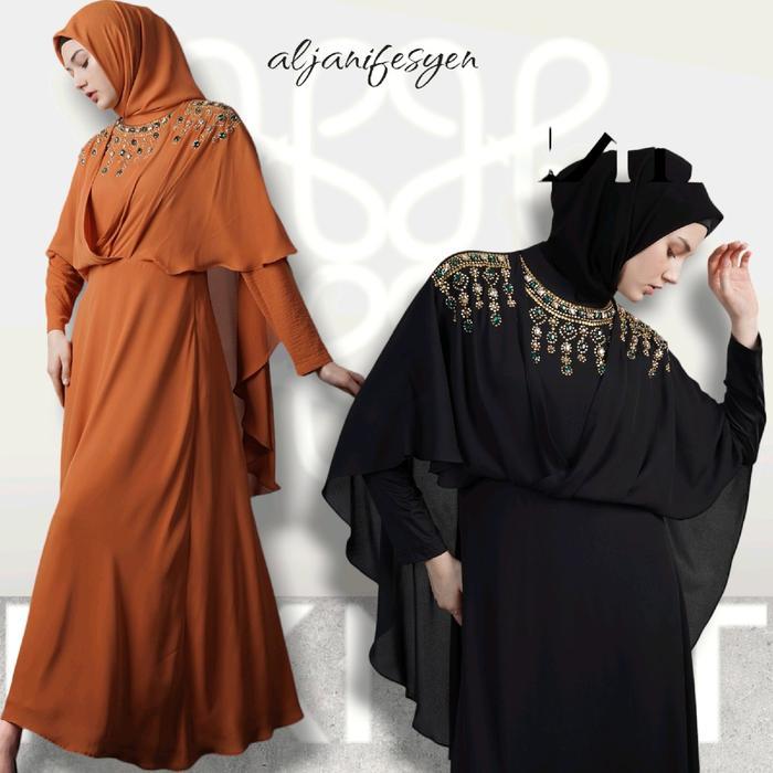 Abaya Hikmat Fashion Original EA3495 / Kaftan TERLARIS|BEST QUALITY|BEST SELLER