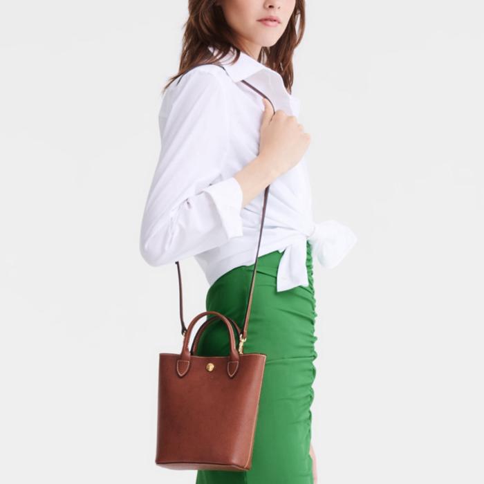 Longchamp epure xs tote bag Brown