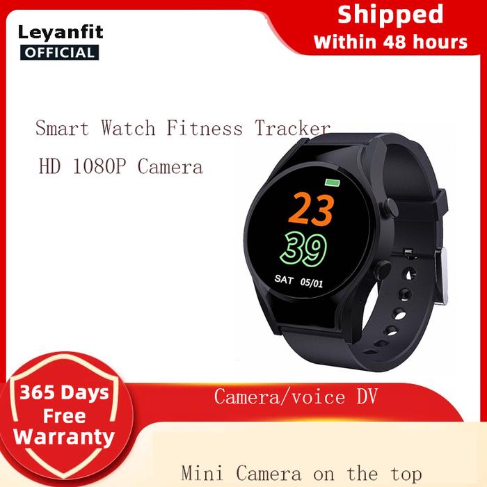 Smart Watch 1080P Camera Watch Recorder Sports Fitness Tracker IPX7