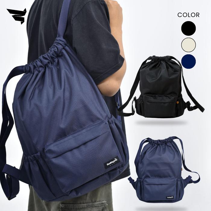 South Legend - Tas Serut Backpack / Drawstring Backpack / Tas Serut Olahraga / Ransel Sekolah Pria W