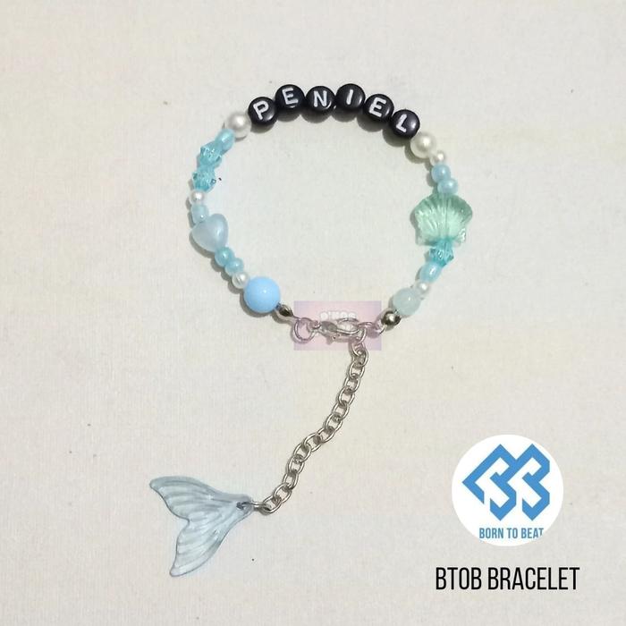 BTOB BRACELET - Gelang Friendship Nama Member BTOB Born to Beat Melody