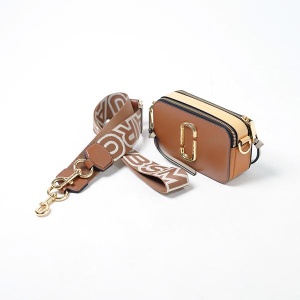 Tas MARC JACOBS SNAPSHOT ARGAN OIL MULTI BROWN CAMERA BAG 100% ORIGINAL