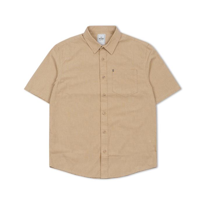 MGee Kemeja Pria Casual Lengan Pendek Shirt Original ALTO C128 Mustard