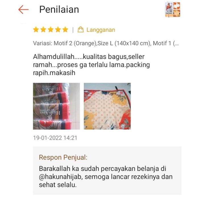 [READY SIAP KIRIM] Special Limited Edition premium Voal Scarf PKS ori Hijab Alsa Hijab Voal Motif Pa