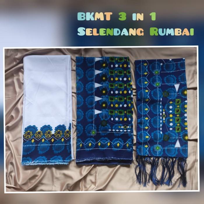 Limited BAHAN SERAGAM BKMT NASIONAL 3 IN 1 PREMIUM (bahan baju,rok,selendang)