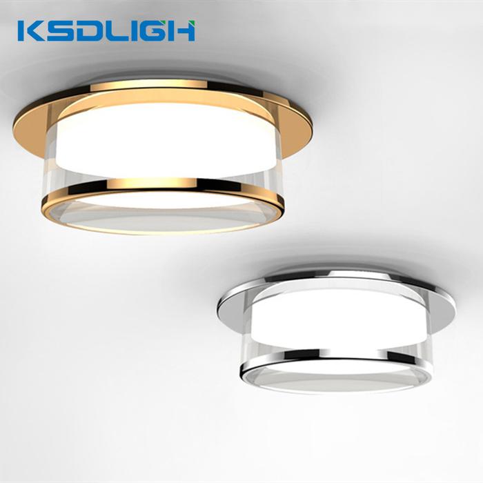 Downlight LED Recessed Light Crystal Stereoscopic Spotlight Modern