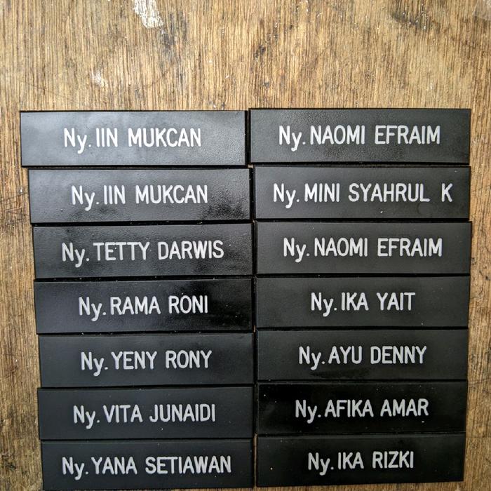 papan nama persit / name tag Persit / nama dada Persit