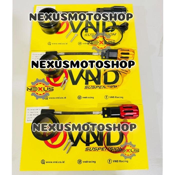 VND Preload Adjuster Shockbreaker tabung atas/ tabung bawah Universal setelan Per Shockbreaker tabun