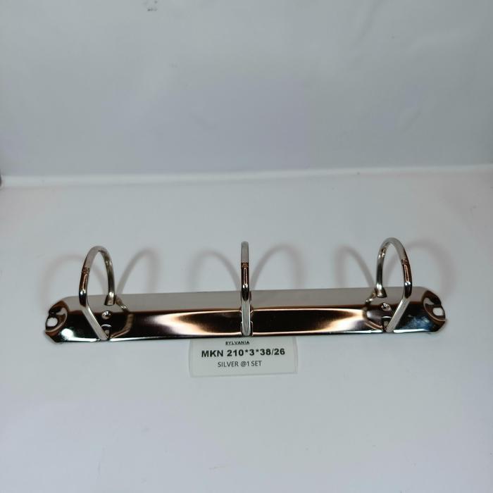 MEKANIK BINDER 210mm 3 RING @1 PCS PANJANG 210mm 3 RING