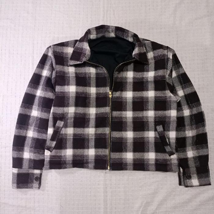 Jaket Wool Flanel Veterano Detroit