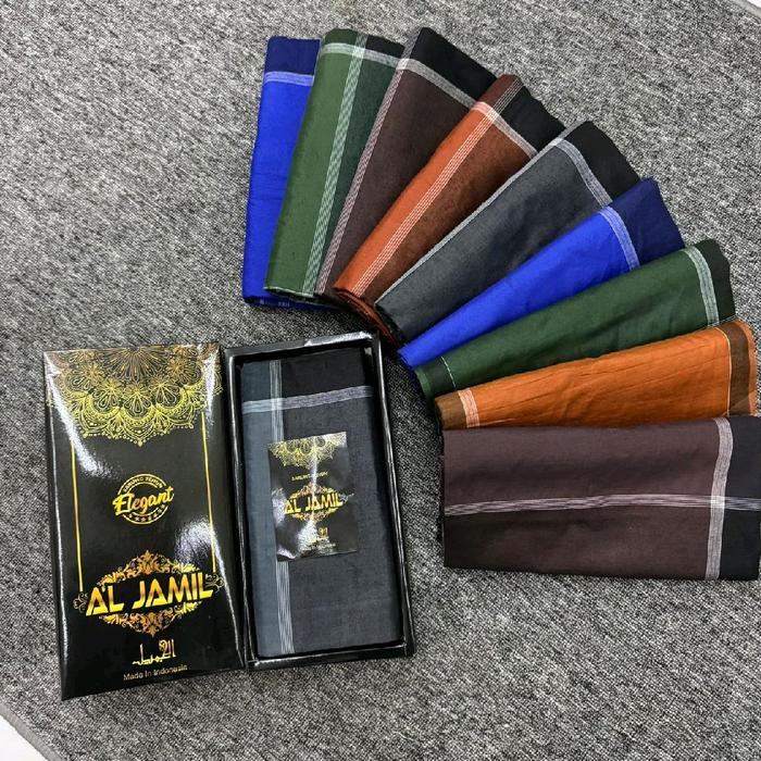 Al Jamil Sarung Tenun Bets Quality - Pilihan Warna Variatif untuk Gaya Anda pria