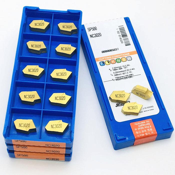 SP500 NC3020 NC3030 Grooving carbide inserts Cutting and grooving