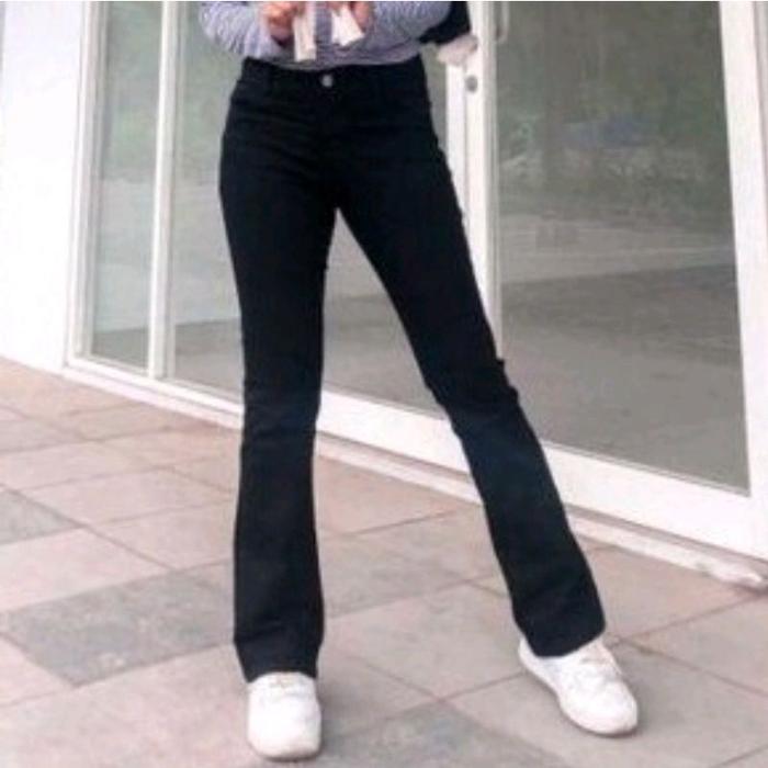 Celana OL'FIN Cutbray High Waist dan Low Waist