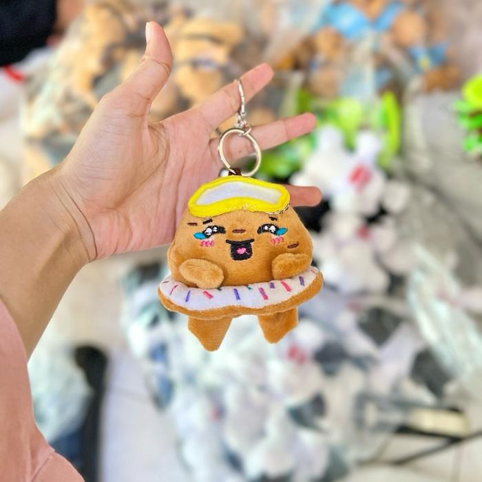 MASKOT CHARM BAG GANTUNGAN KUNCI TAS KARAKTER KENTANG UNIK PROMOSI PERUSAHAAN BRAND UNTUK ACARA ULAN