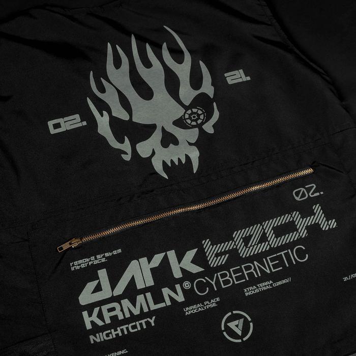 Kremlin Vest Tactical Techwear Hitam - Dark Tech