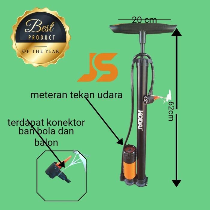 POMPA TABUNG BAN SEPEDA ONTEL, MOTOR KODAY
