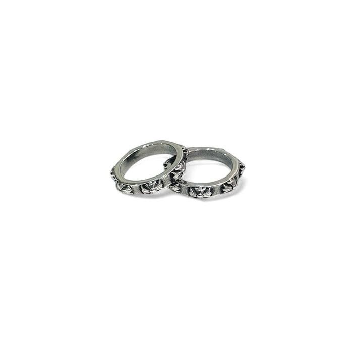 CHROME RING STAINLESS STEEL - CINCIN CHROME HEART ANTI KARAT