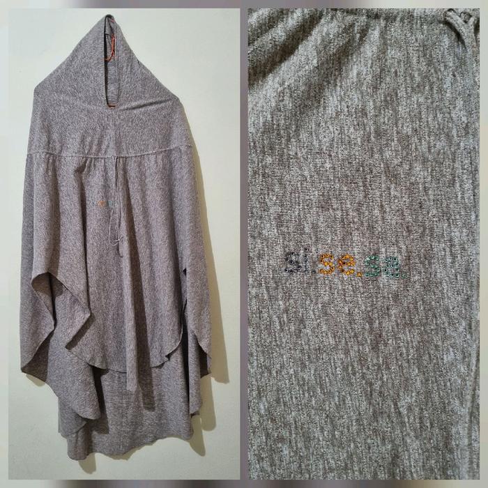 Khimar SISESA Bahan Kaos Kondisi Bagus - Preloved
