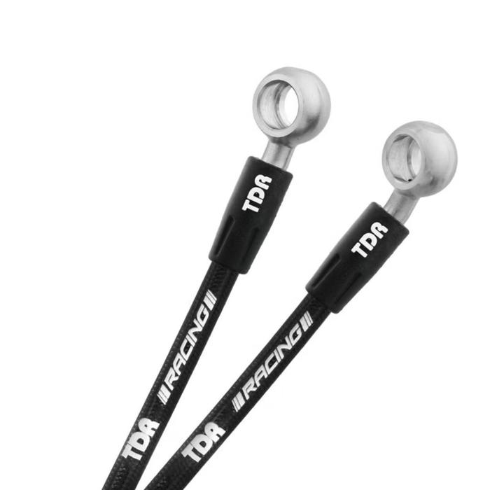Selang Rem TDR-Brake Hose TDR Teflomax Black Carbon
