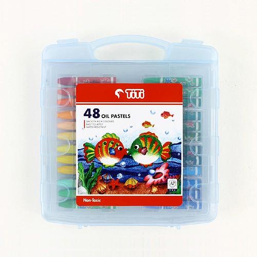Crayon / Krayon Oil Pastel - Titi 48 Warna MURAH!