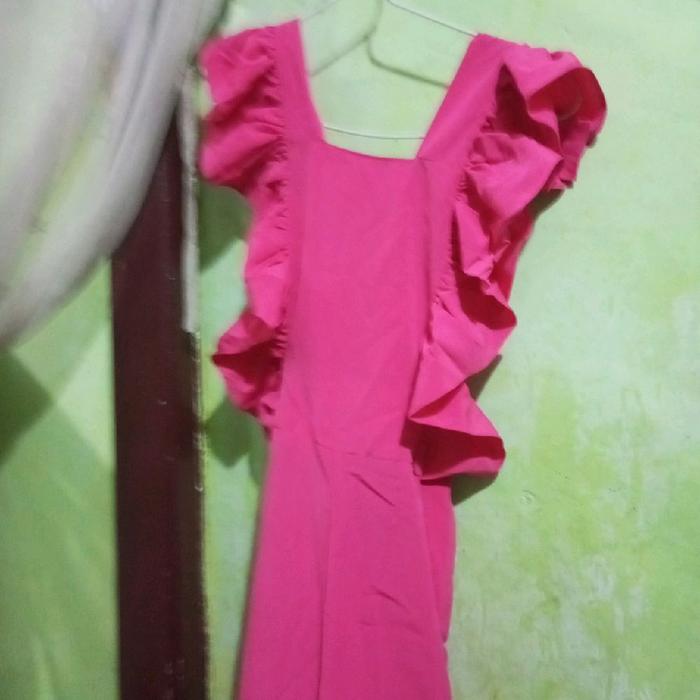 JP Celana Panjang Bahan Kriwil PinkLP 76Paha 74Panjang 128 Kondisi Baru Ya Kak Celana Panjang Wanita