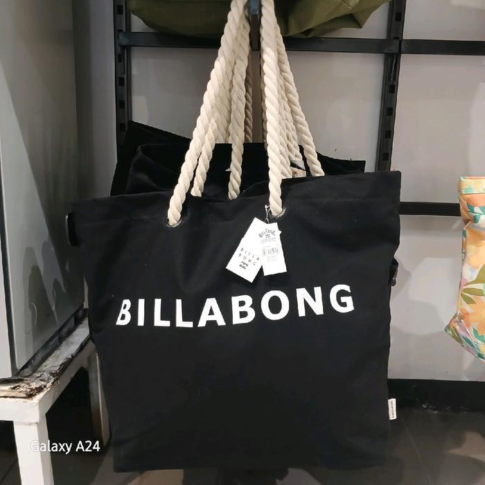 Tote Bag Billabong Society Beach Black