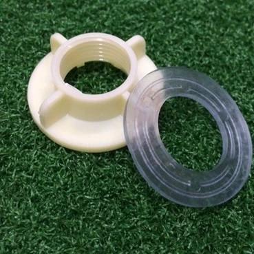 10set Mur Kunci Kuncian Pengunci Kran 1/2inch Flexibel Drat Kunci Bawah Keran Wastafel Sparepart Kra