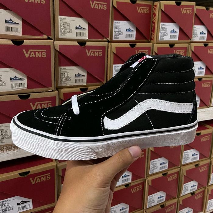 Vans Sk8 High Black White 100% Original BNIB