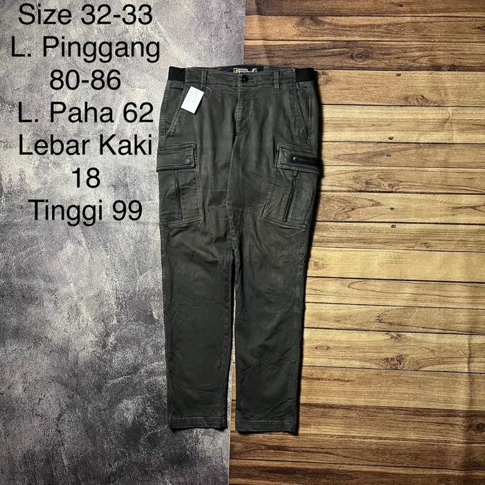 NATGEO NATIONAL GEOGRAPHIC LONG PANTS CARGO