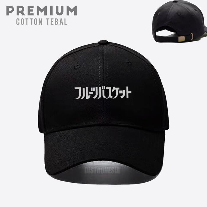 Topi fruits Basket Anime Premium Cotton Caps Baseball
