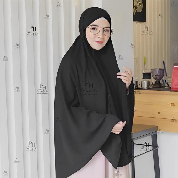 JILBAB INSTAN BERGO CRINKLE JUMBO XXL