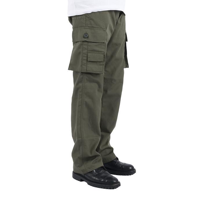Gozeal | Cargo Pants - Rume Olive | Celana Cargo Panjang Casual | Pria Wanita Uni
