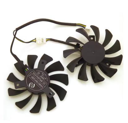 HA8010H12SF-Z 12V 0.34A 75mm 4Wire 4Pin For Dataland HD7750 HD7770 Graphics Card Cooling Fan