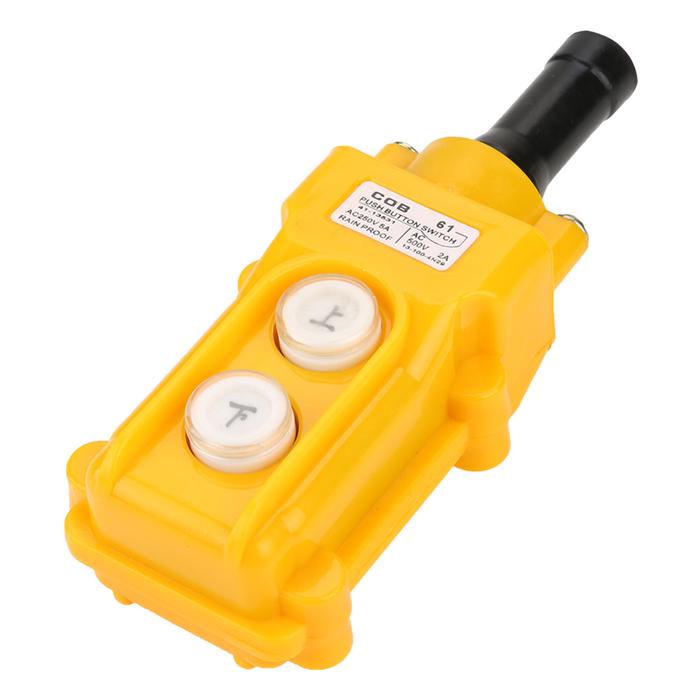 Crane Chain Hoist Push Button Switch Lifting Pendant Rainproof