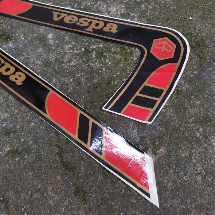 striping stiker vespa super sprint tepong harga set [NTS]