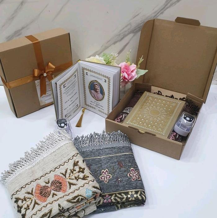 hampers mengenang 40 harian yasin tahlil/100 harian/souvenir paket yasin custom premium/hampers yasi