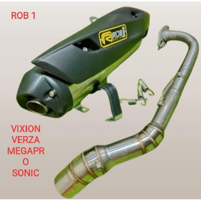 KNALPOT ROB 1 VIXION,SATRIA FU,VERZA,SONIC DLL