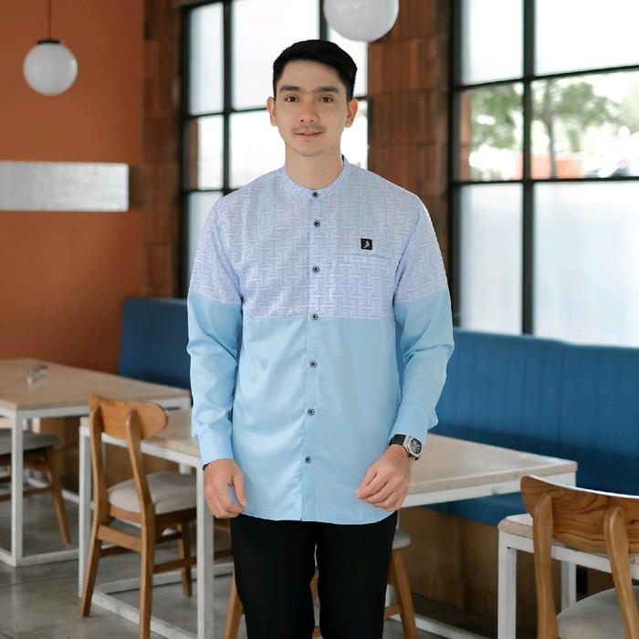 Kemko Kurta Pria Sublime Khalif Original Alanza Lengan Panjang Premium Koko Muslim Toyobo