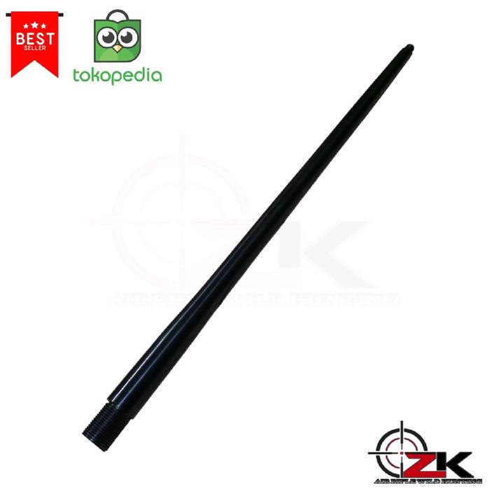 Laras Cal 9mm Besi Baja Od 25 Tirus Alur 6 Panjang 50cm Bergaransi