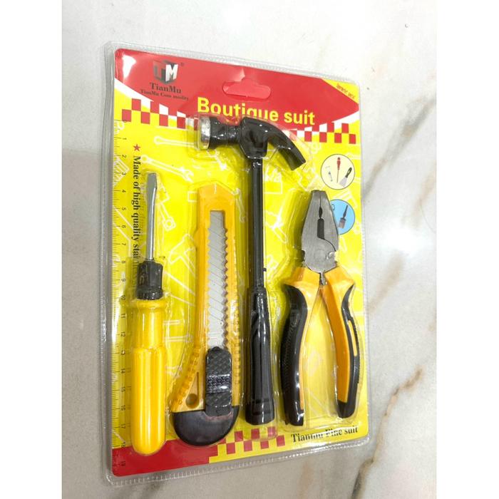 01099 Obeng Set 4pc Palu - Tang - Karter - Obeng