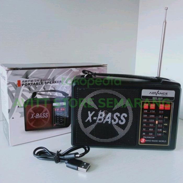 RADIO BLUETOOTH ADVANCE RBS 810/PORTABLE SPEAKER