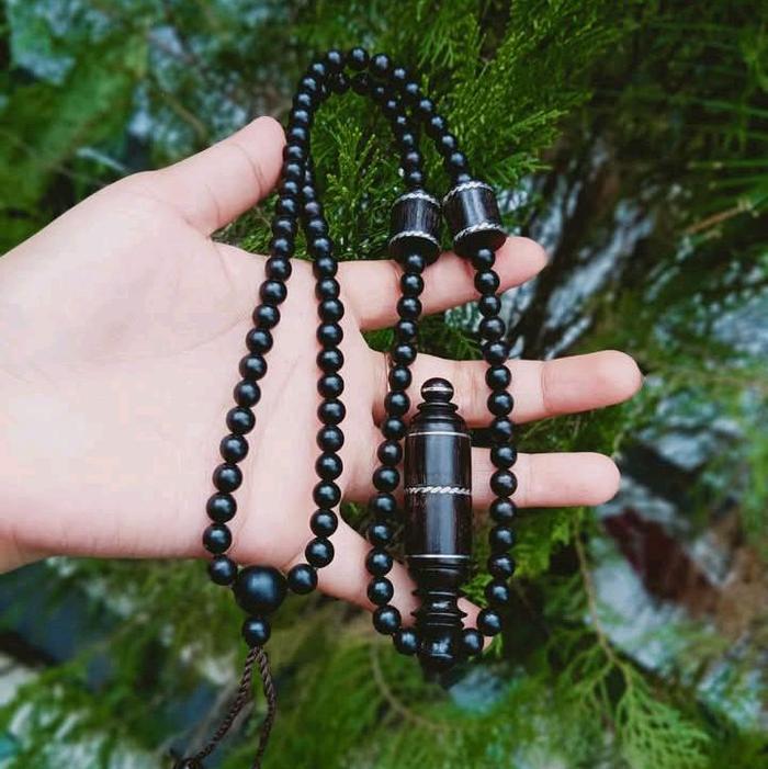 kalung kayu bertuah dan tasbih kayu bertuah
