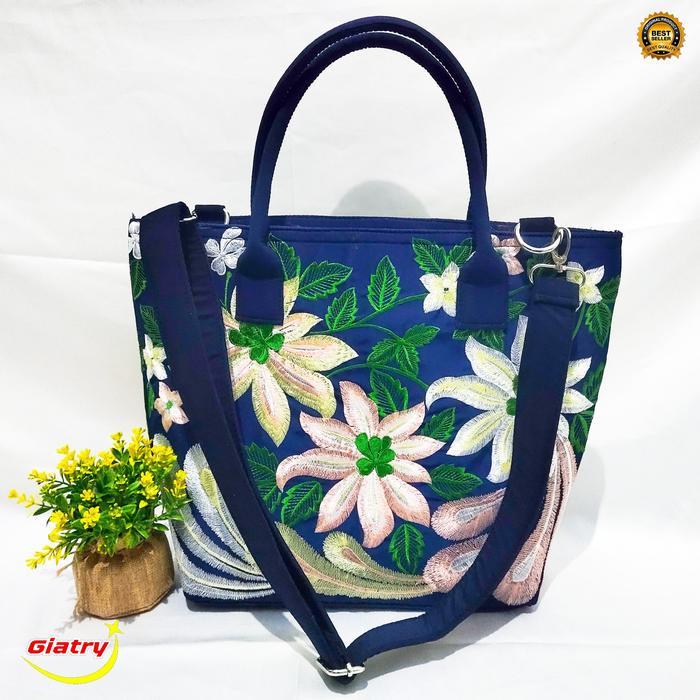 tas bahu selempang bordir motif bintang merak Tas Selempang Bordir / Tas Bintang Merak tas jinjing d